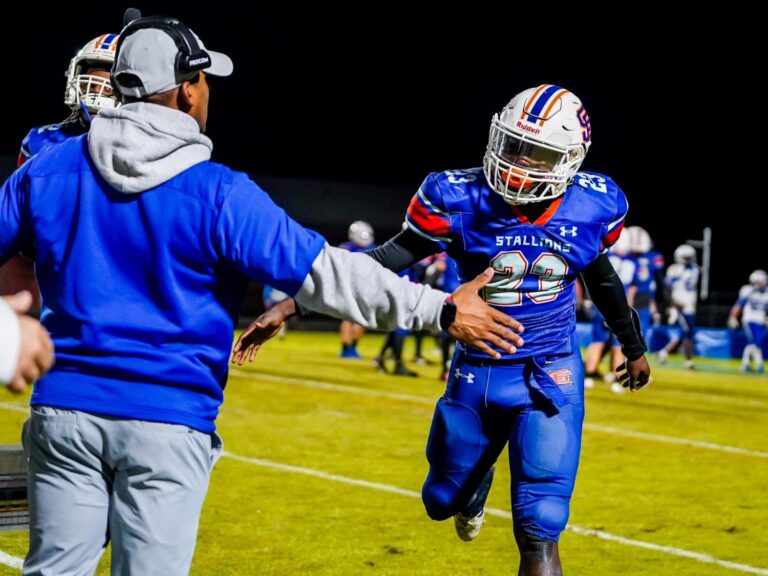 (3) Southeast Alamance downs (30) Trask to win its first home playoff game