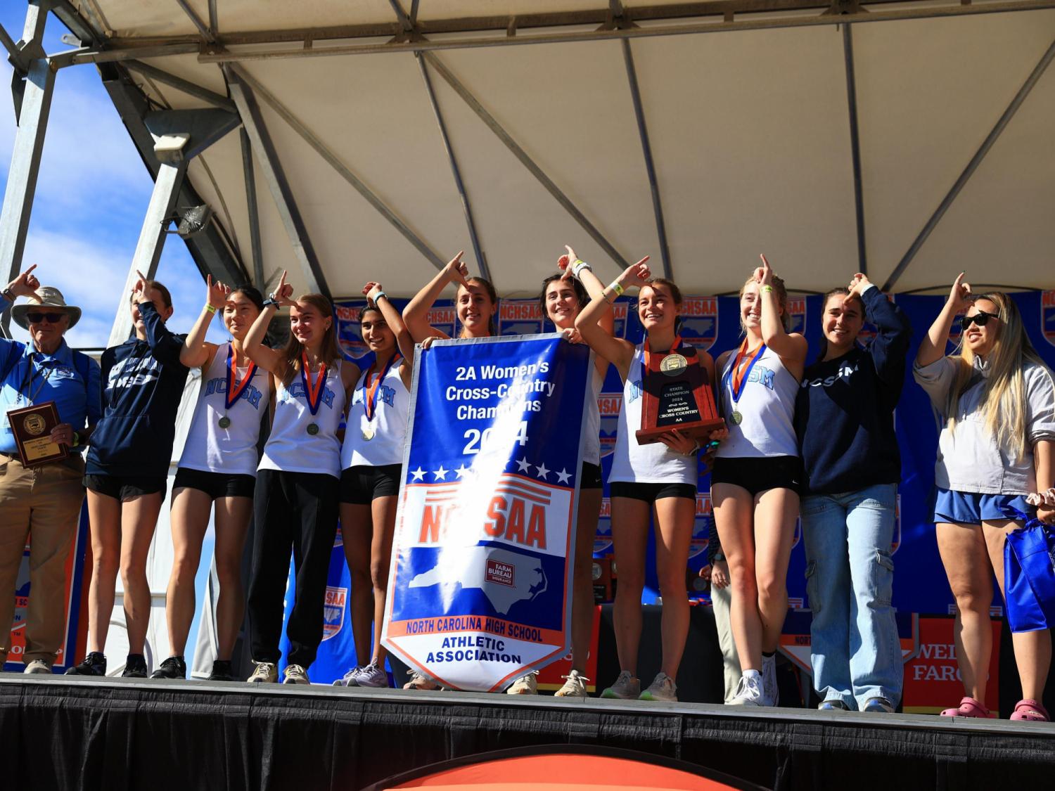 Catherine Parker repeats, leads NCSSM-Durham to fourth straight 2A girls cross country title