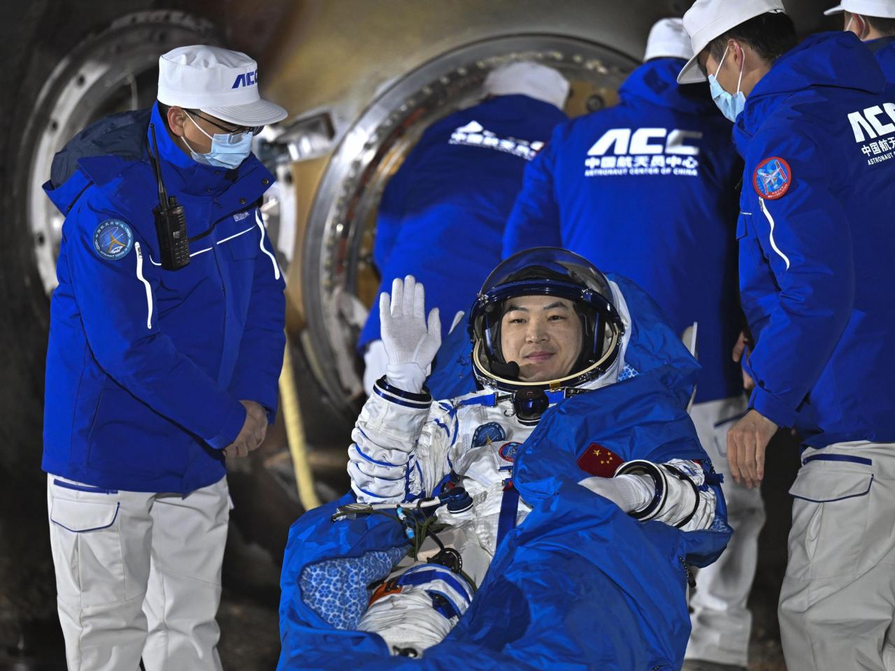 China space station crew returns to Earth after 6 months in space