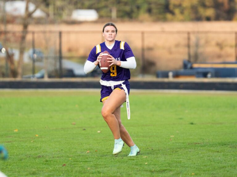 Corinth Holders pulls away from East Wake in flag football second round