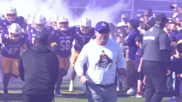 East Carolina promotes Blake Harrell to head football coach :: WRALSportsFan.com