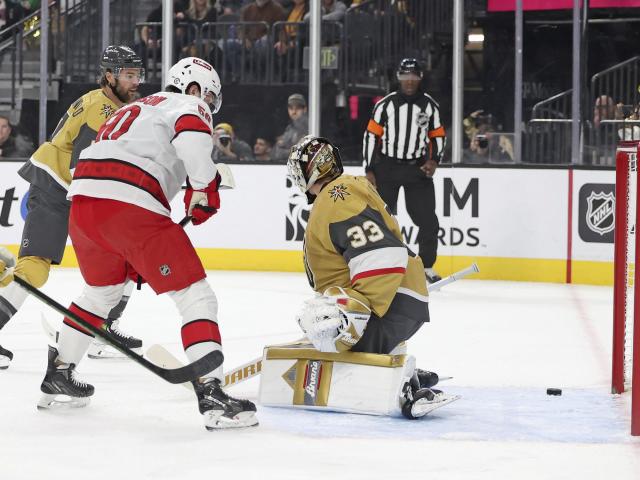 Martinook extends goal streak to 4 and Hurricanes spoil Knights' perfect home record with 5-2 win :: WRALSportsFan.com