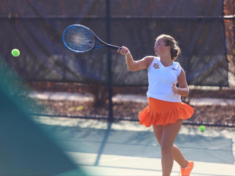 NCHSAA girls dual-team tennis regional playoff scores