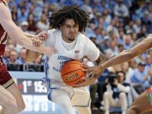 No. 9 Tar Heels visit No. 1 Kansas in only second on-campus showdown between college hoops titans :: WRALSportsFan.com