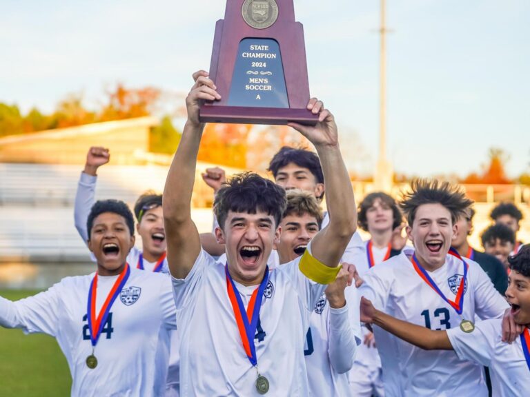 Ortiz-Osorno's hat trick leads Mount Airy past Hobbton in 1A boys soccer championship