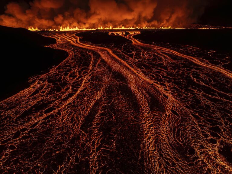 Volcano on Iceland's Reykjanes Peninsula erupts for the 7th time in a year