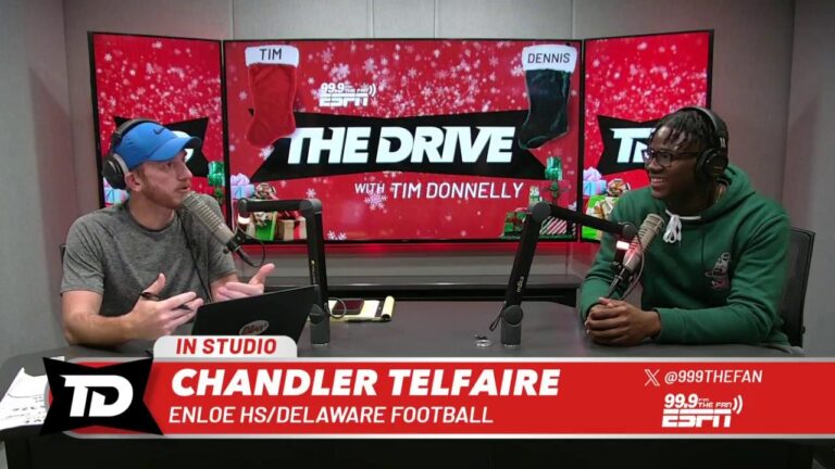 After signing with Delaware, Enloe's Chandler Telfaire talks football, recruiting with Blue Hens alum Tim Donnelly on 99.9 The Fan