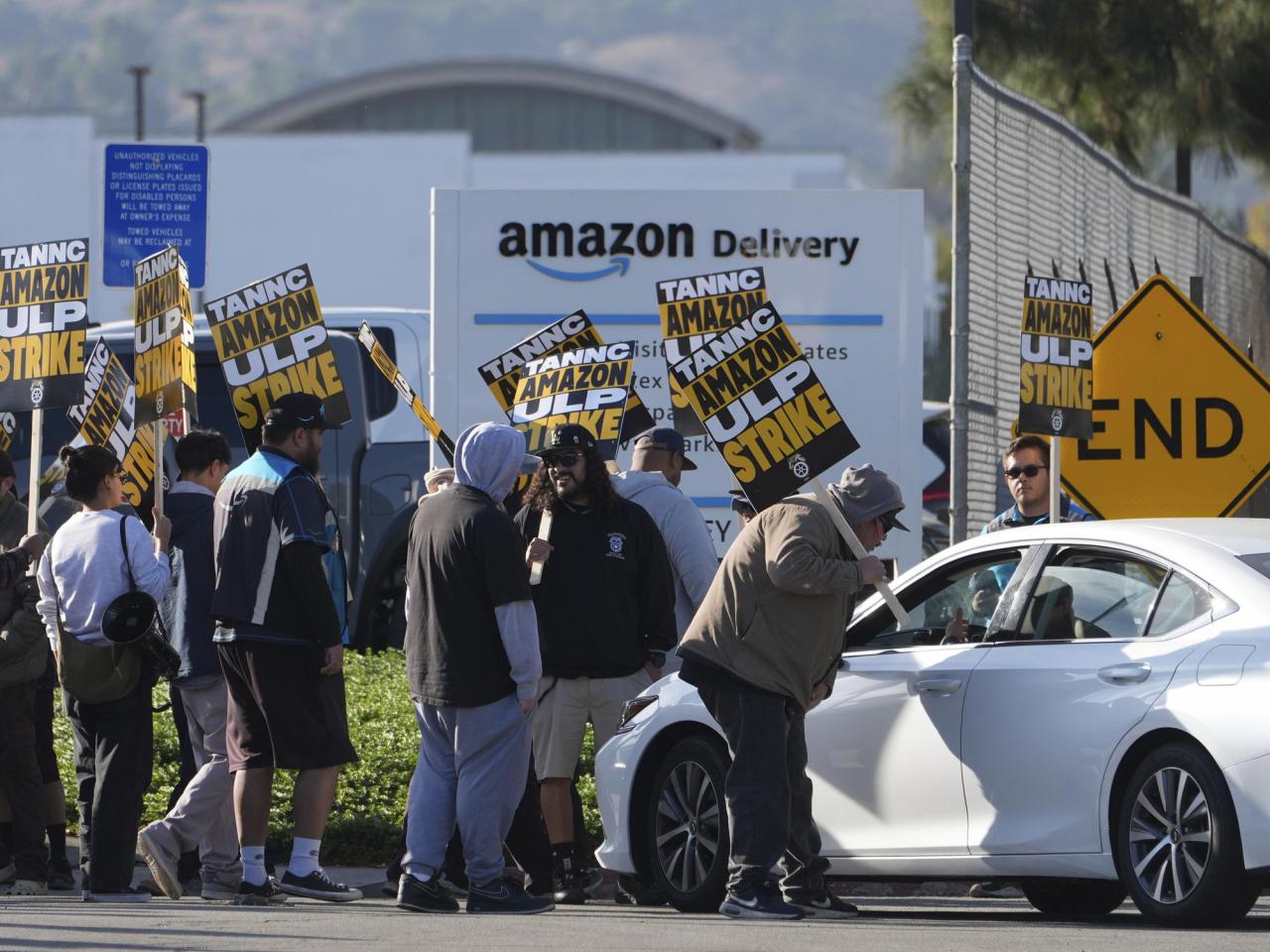 Amazon workers are striking at multiple delivery hubs. Here's what you should know