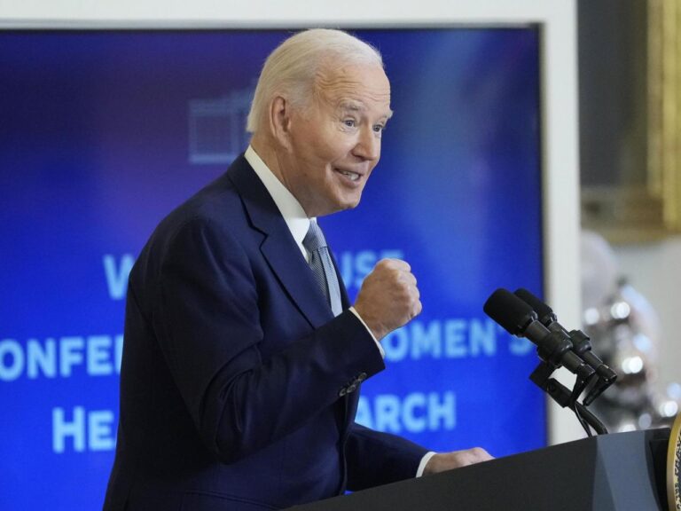 Biden says healthy women help US prosperity as he highlights White House initiative on their health