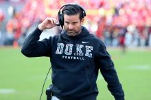 Duke coach Manny Diaz