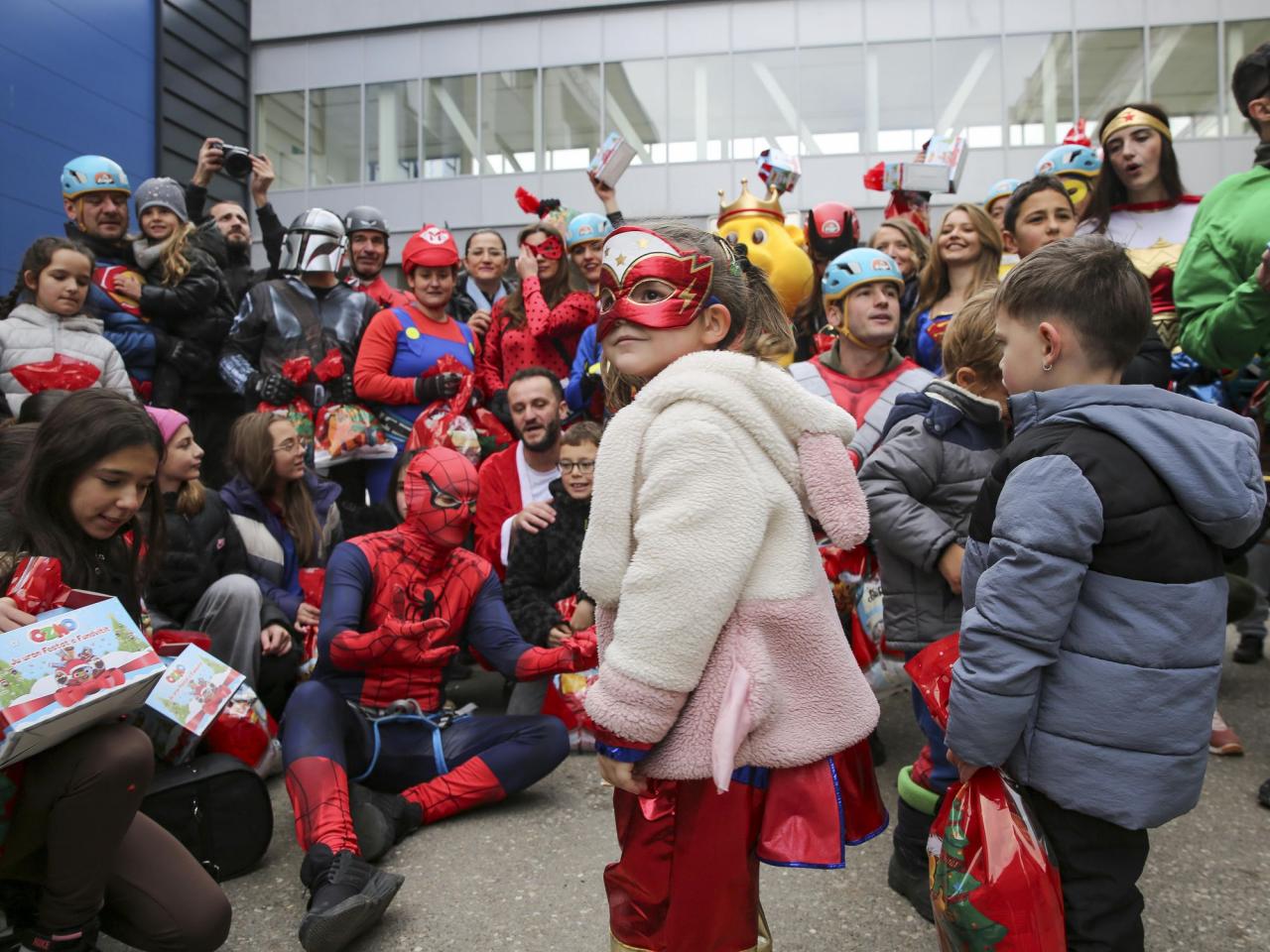 Bringing hope and joy: superheroes for children with cancer in Kosovo