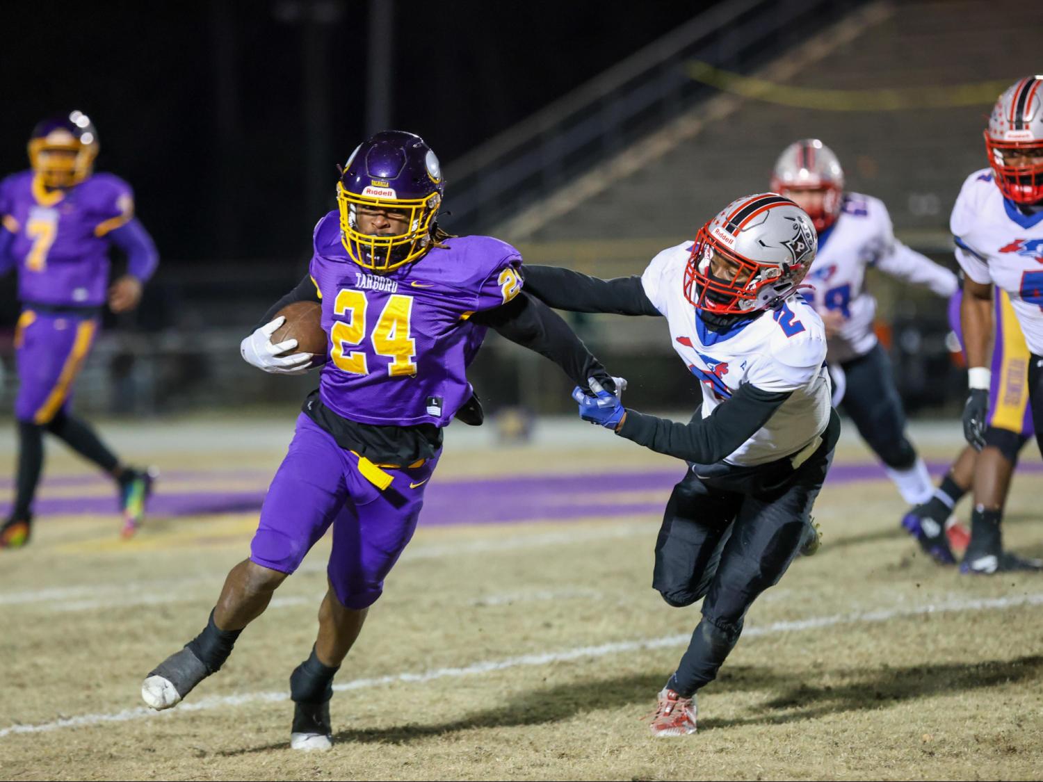 Caiden Everette scores 3 times as (1) Tarboro shuts out (4) Pender