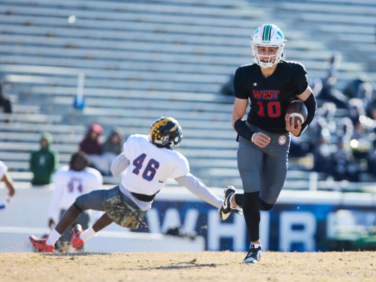 Gregory Fee leads West past East in all-star football game