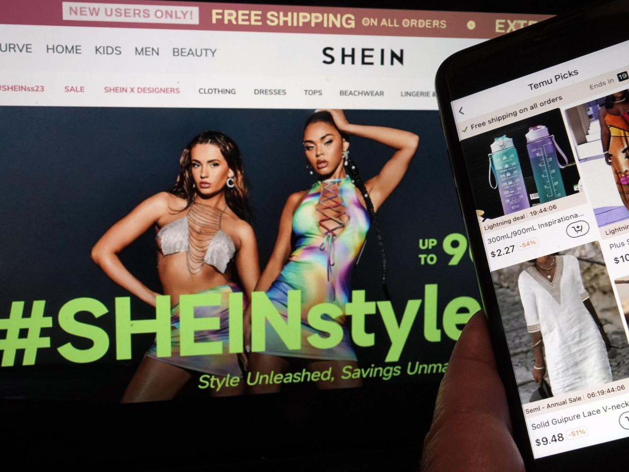 Shopping on Shein and Temu for holiday gifts? You're not the only one.