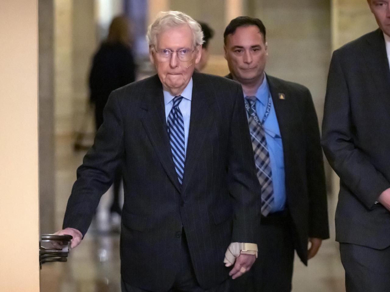 Trump nominees should ‘steer clear’ of undermining polio vaccine, McConnell says