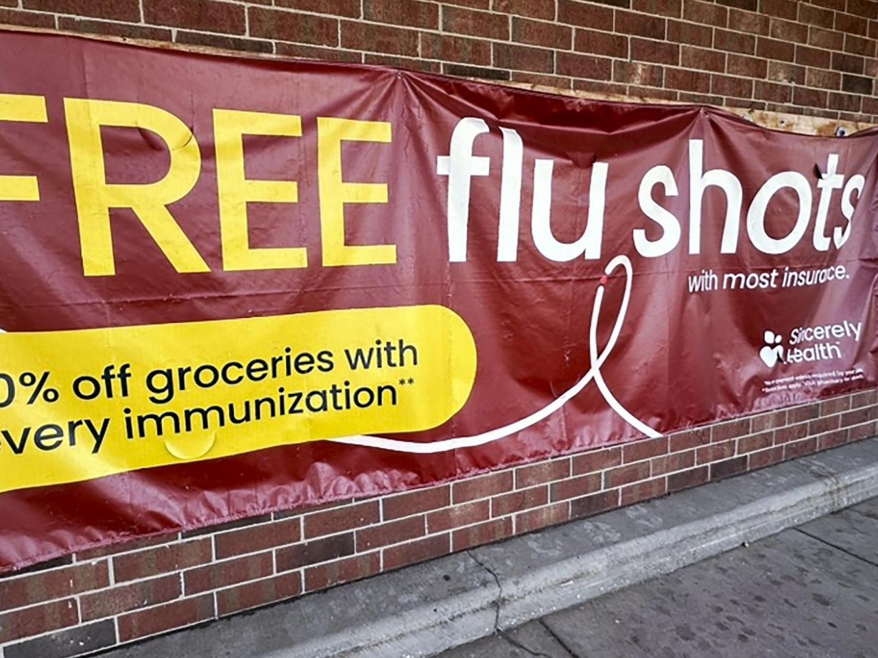 US flu season is underway, as cases surge in some areas and vaccinations lag