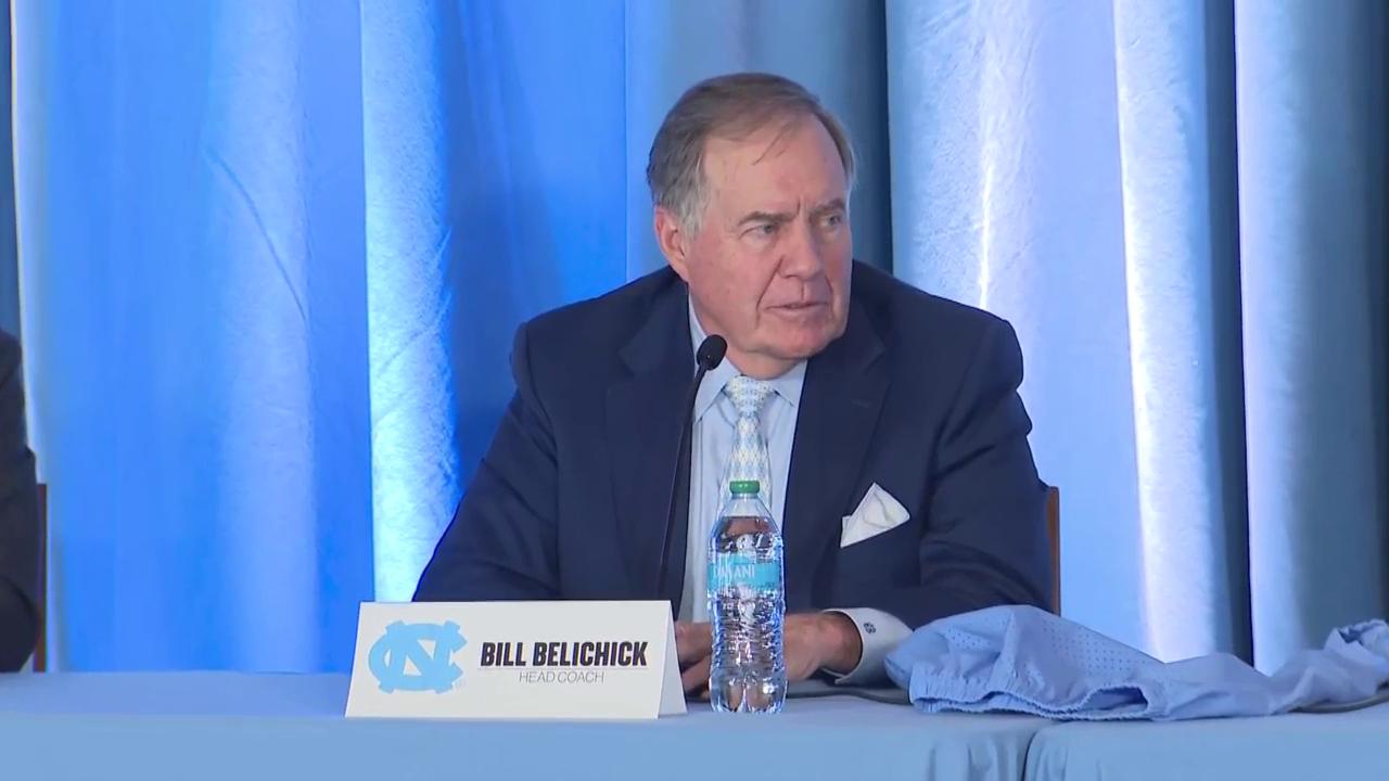 Watch: Bill Belichick explains how he will approach recruiting at UNC