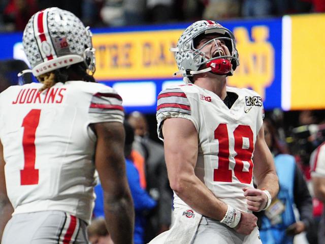 AP's all-College Football Playoff team features an all-Ohio State offensive backfield :: WRALSportsFan.com