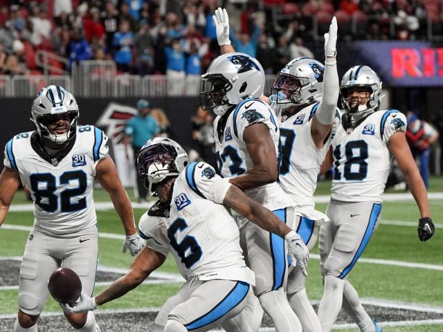 Bryce Young accounts for 5 TDs as Panthers beat Falcons 44-38 in OT. Atlanta misses playoffs again :: WRALSportsFan.com