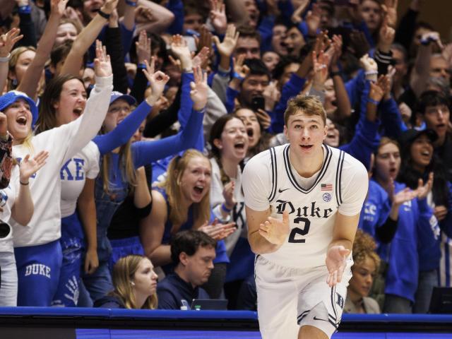 Cooper Flagg scores ACC freshman record 42 points as No. 4 Duke beats Notre Dame 86-78 :: WRALSportsFan.com