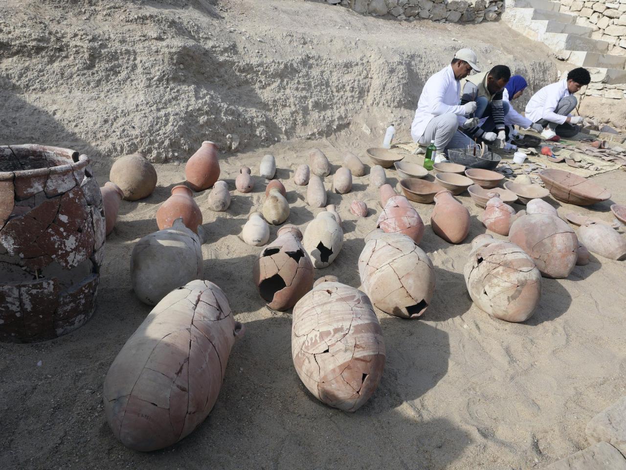 Egypt unveils ancient rock-cut tombs and burial shafts in Luxor