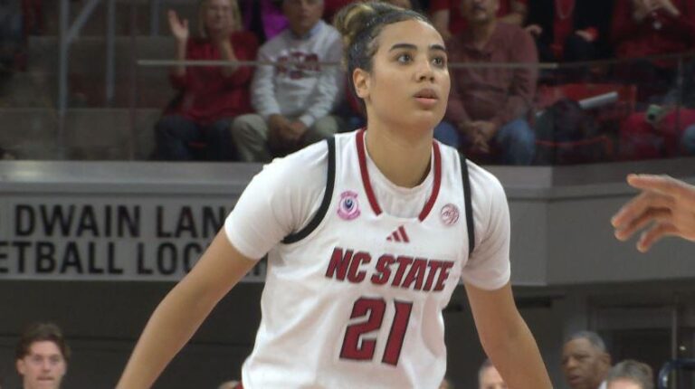 Hayes, James make clutch plays to lift No. 21 N.C. State women to 73-68 win over Virginia :: WRALSportsFan.com