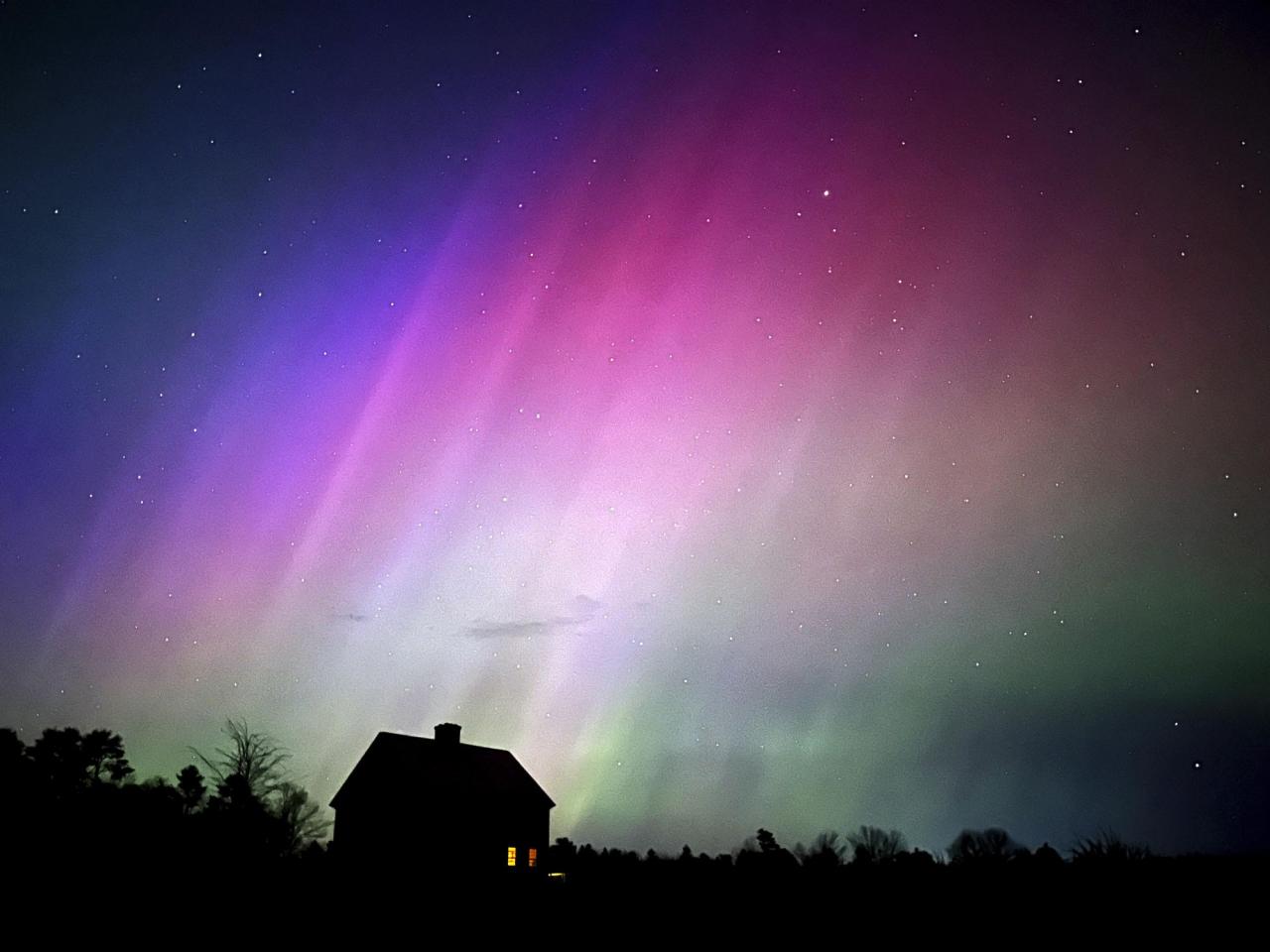 Northern lights could be visible in upper fringes of the US this New Year's Eve