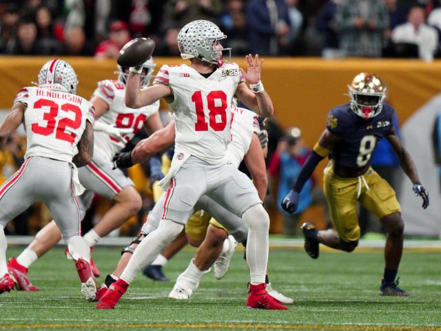 Ohio State wins 1st national title since 2014, outlasting Notre Dame 34-23 in CFP championship game :: WRALSportsFan.com