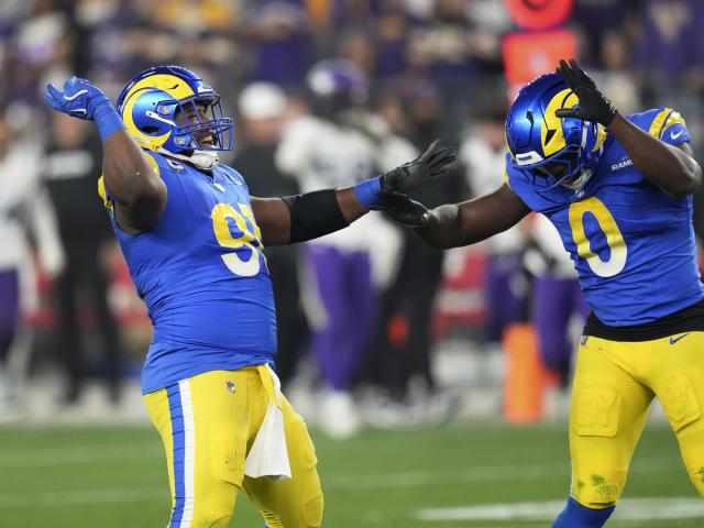 Rams overwhelm Vikings 27-9 in wild-card playoff game moved to Arizona because of LA wildfires :: WRALSportsFan.com