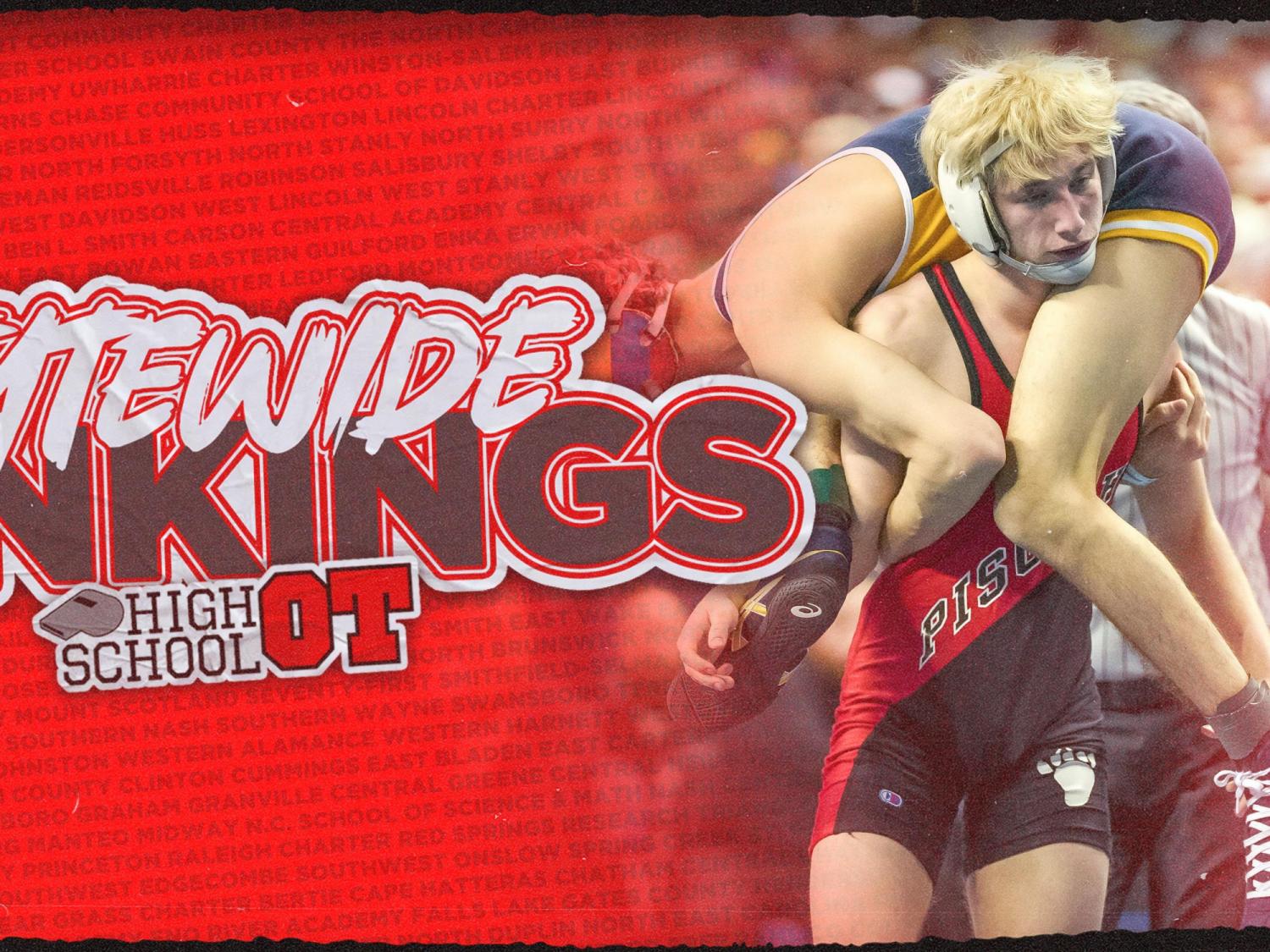 End-of-regular-season rankings: Three new dual-team wrestling teams join top 25