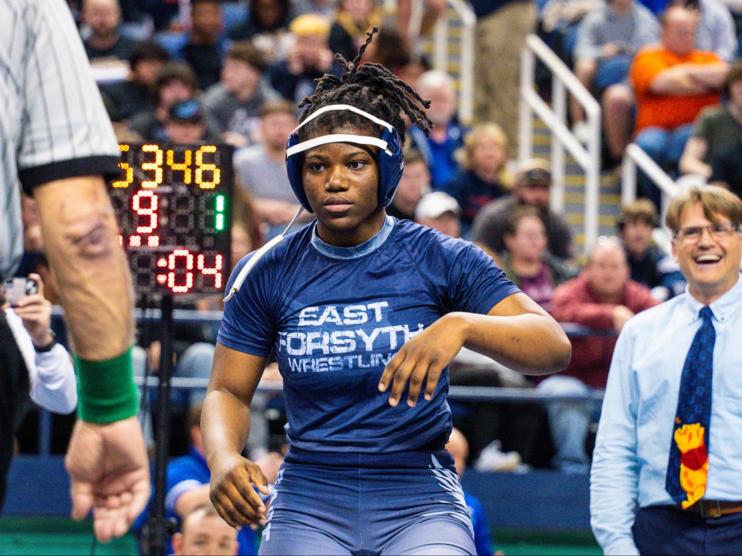 N.C. high school girls dual-team wrestling records for the 2024-25 season