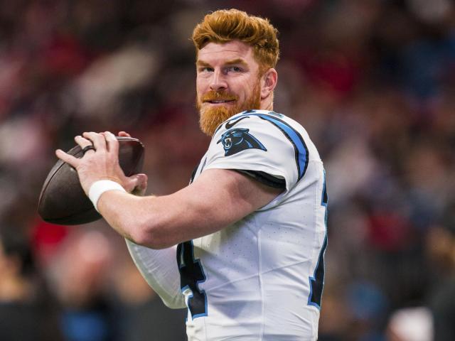 Panthers re-sign veteran QB Andy Dalton to a 2-year contract to back up Bryce Young :: WRALSportsFan.com