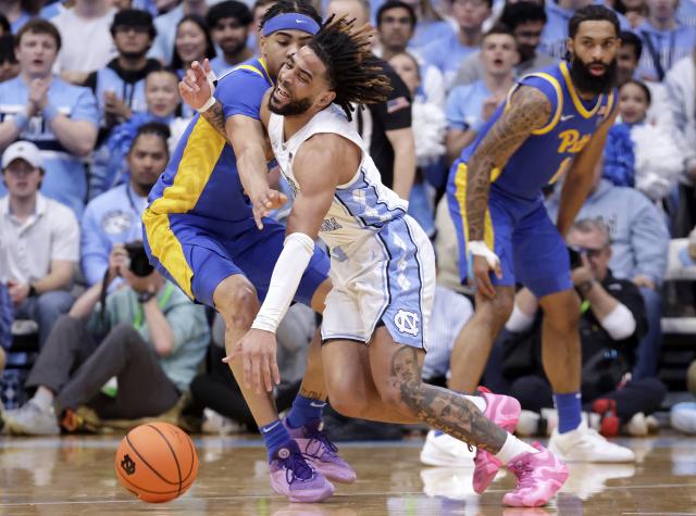 RJ Davis scores 18, hits go-ahead jumper and North Carolina hangs on to defeat Pittsburgh 67-66 :: WRALSportsFan.com