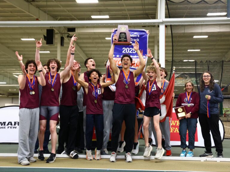 Seaforth claims first boys indoor track & field state championship, Farmville Central places second