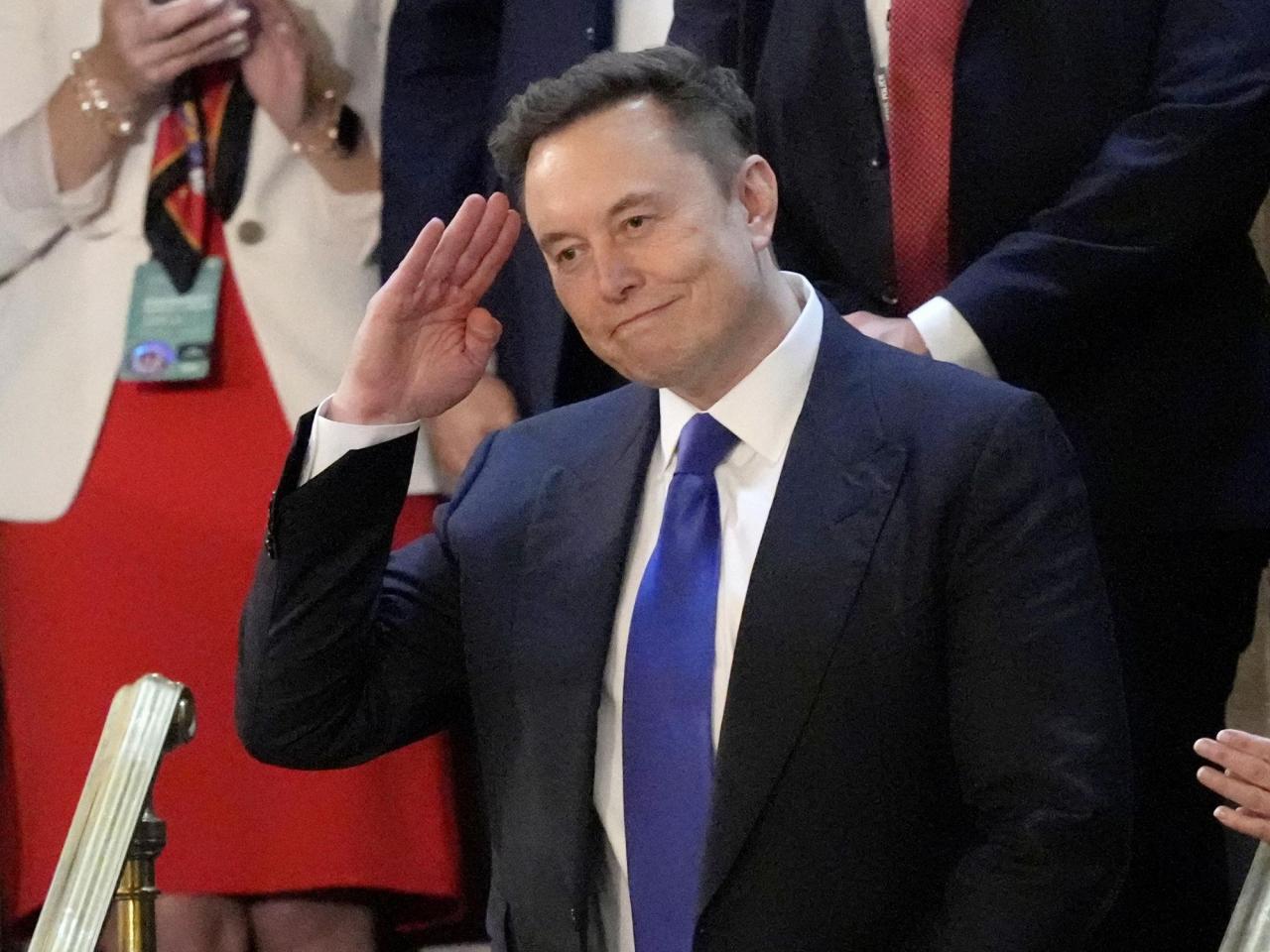 Elon Musk's PAC is running ads touting Trump's accomplishments — and his