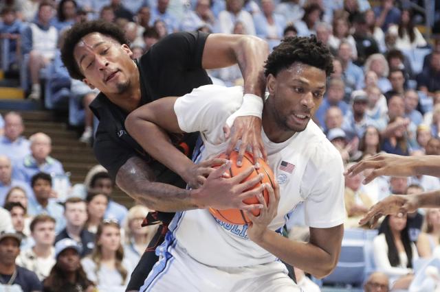 Lubin leads UNC's balanced scoring in 92-73 win over Miami for Tar Heels' 5th straight victory :: WRALSportsFan.com