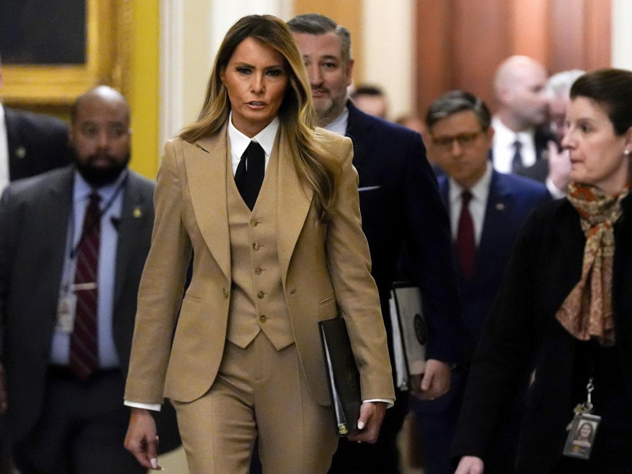 Melania Trump says it's 'heartbreaking' to watch teens grapple with the fallout from revenge porn